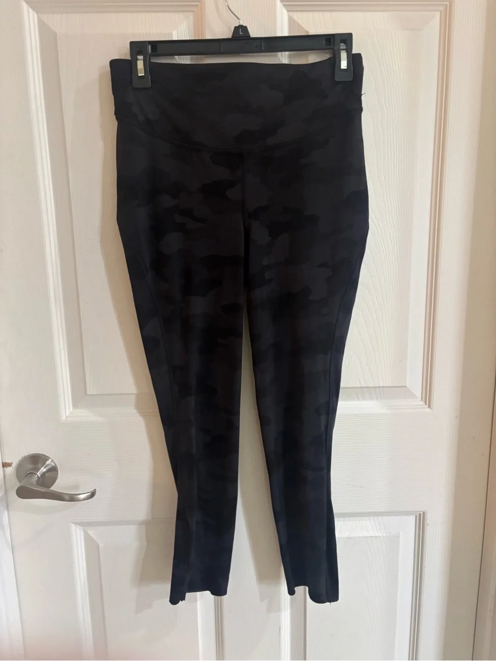 Lululemon Black Camo High-Waist Leggings